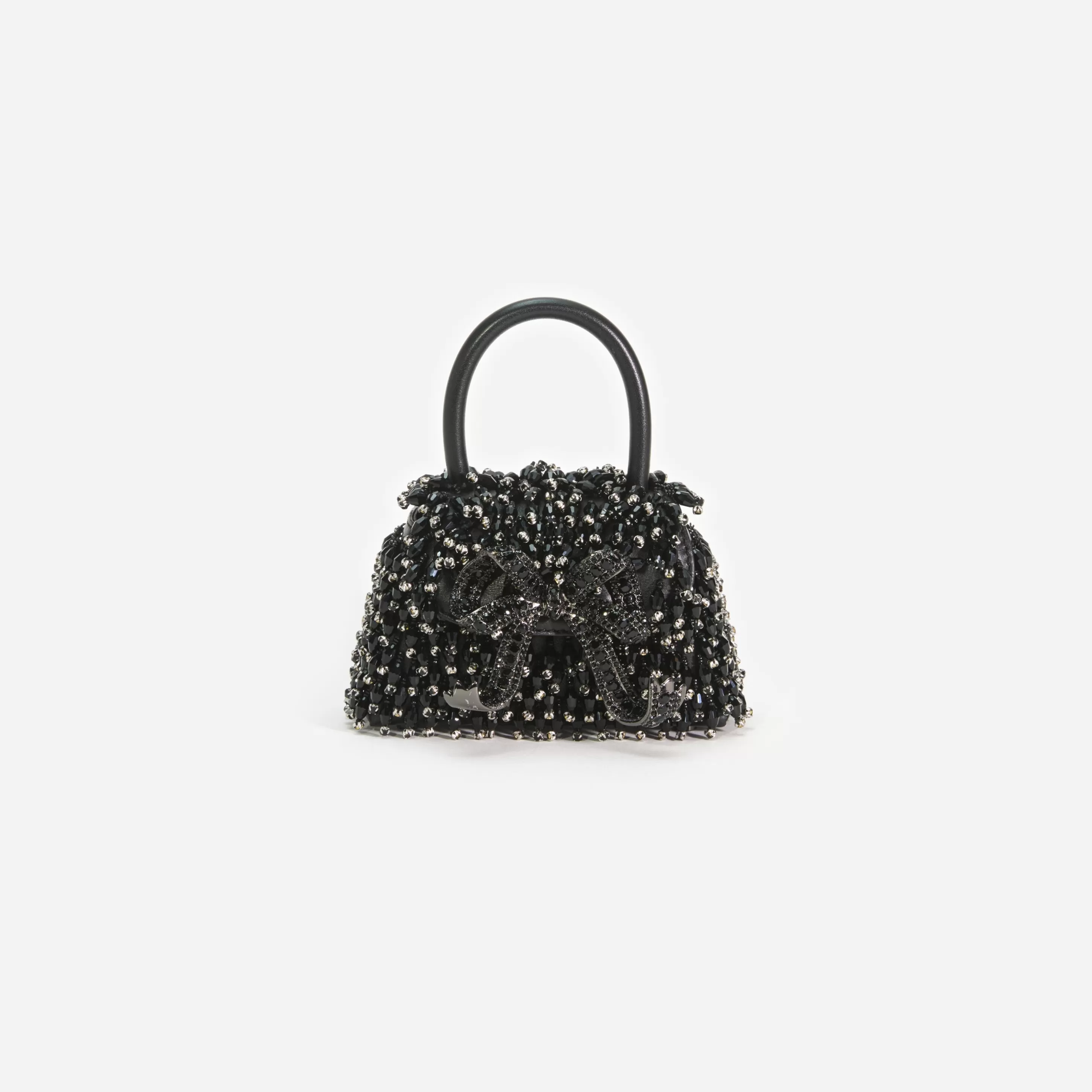 Sale Embellished Micro Bow Bag Handbags