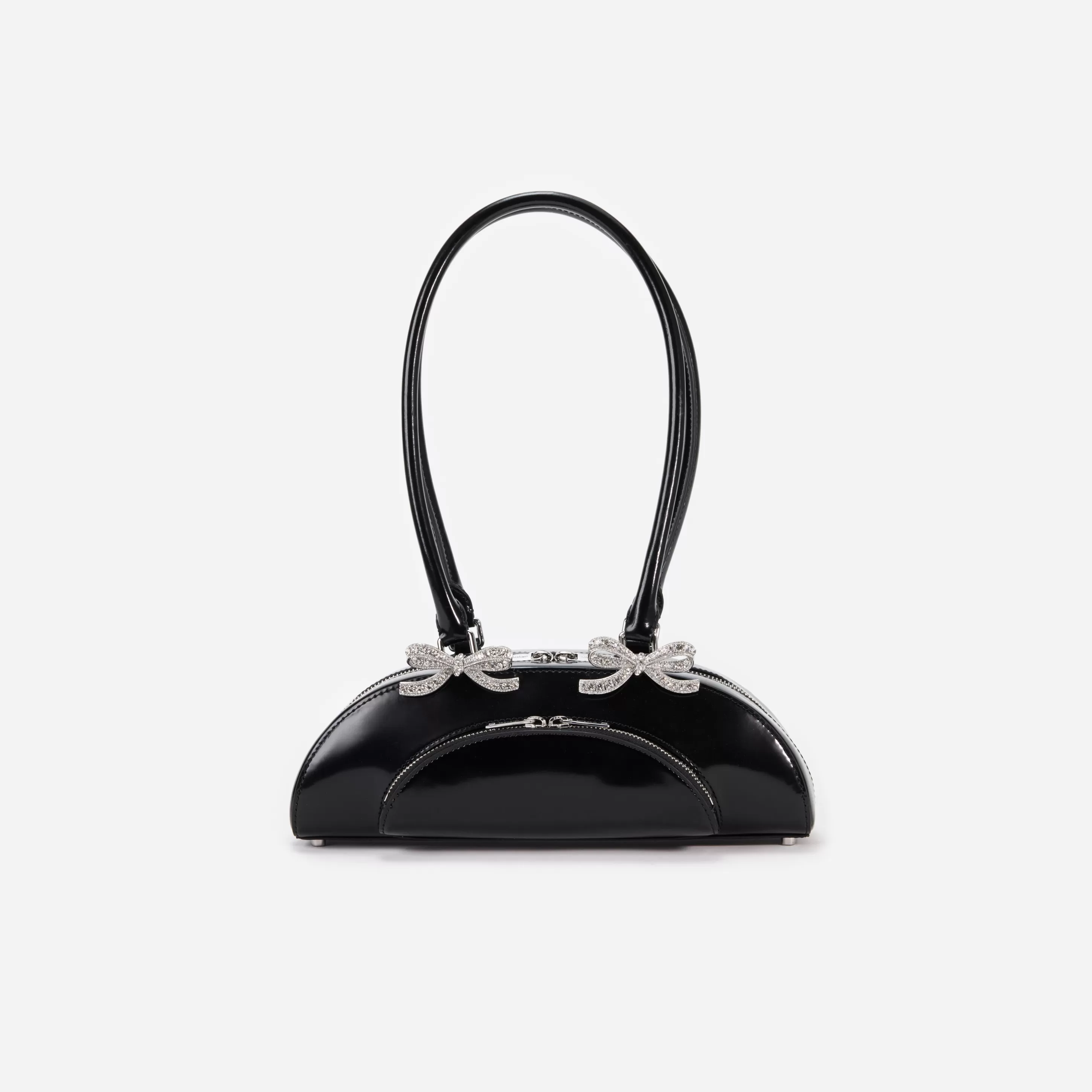 Sale Leather Curved Shoulder Bag Handbags