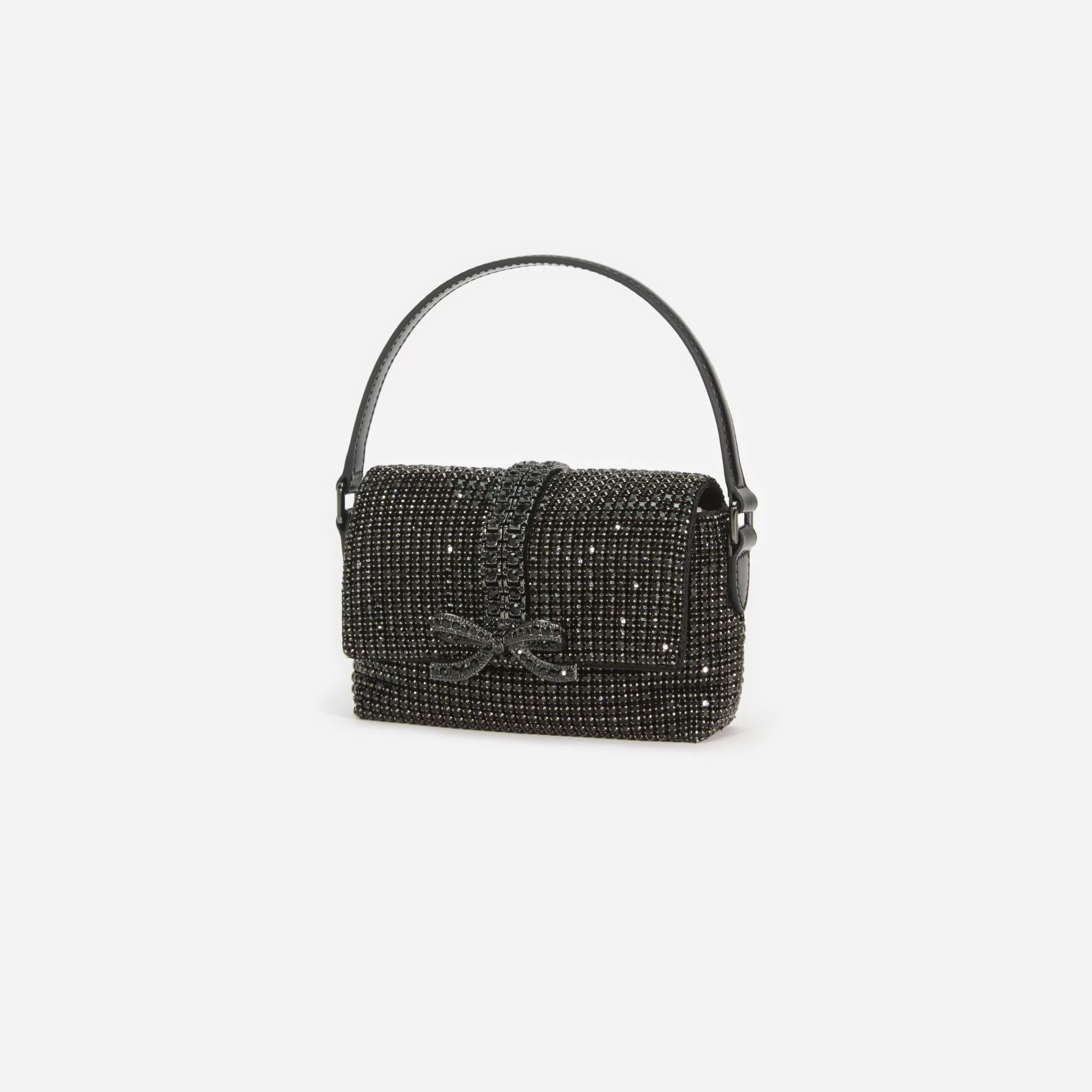 Online Rhinestone Chainmail Micro Bag Handbags