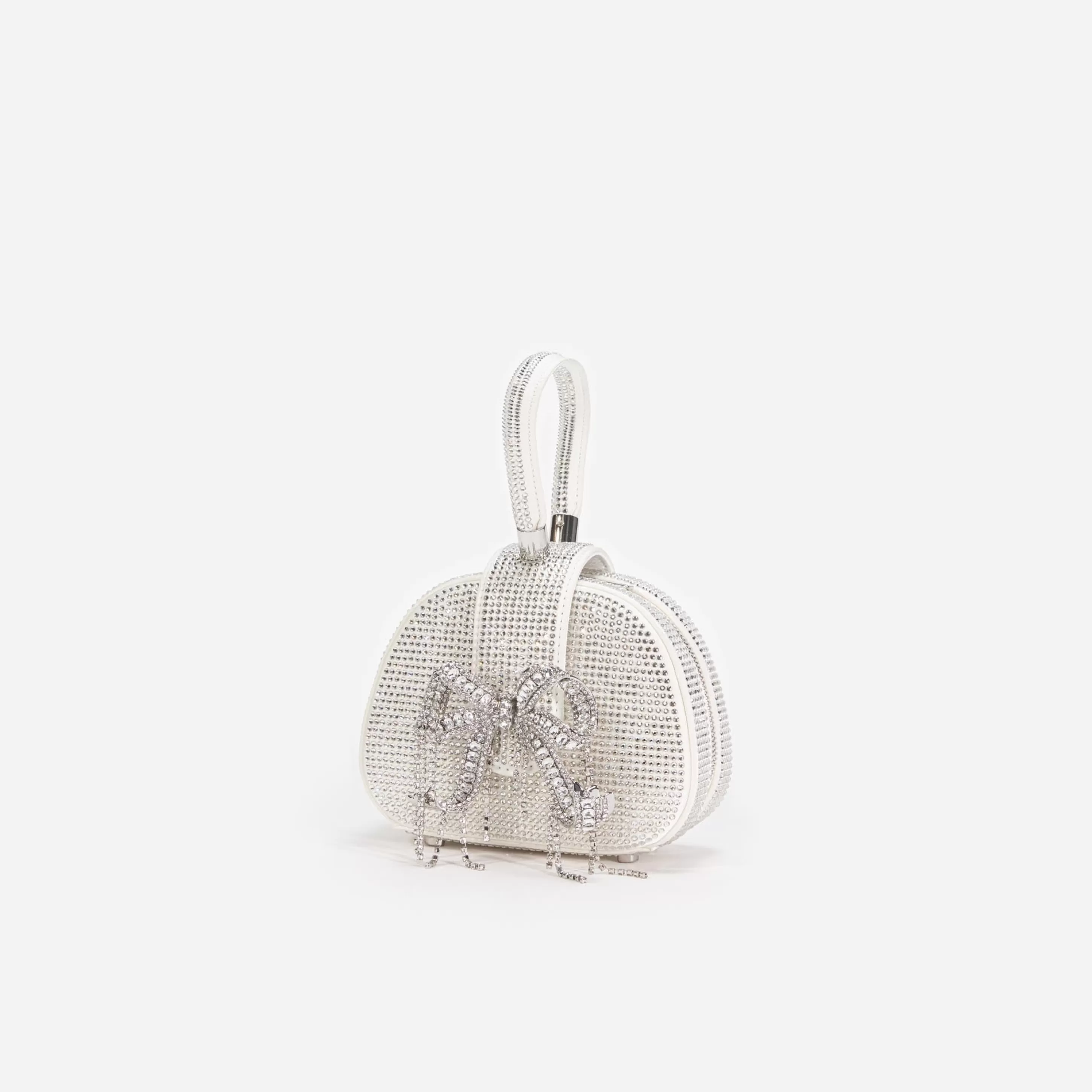 Cheap Rhinestone Top Handle Micro Bag Bridal