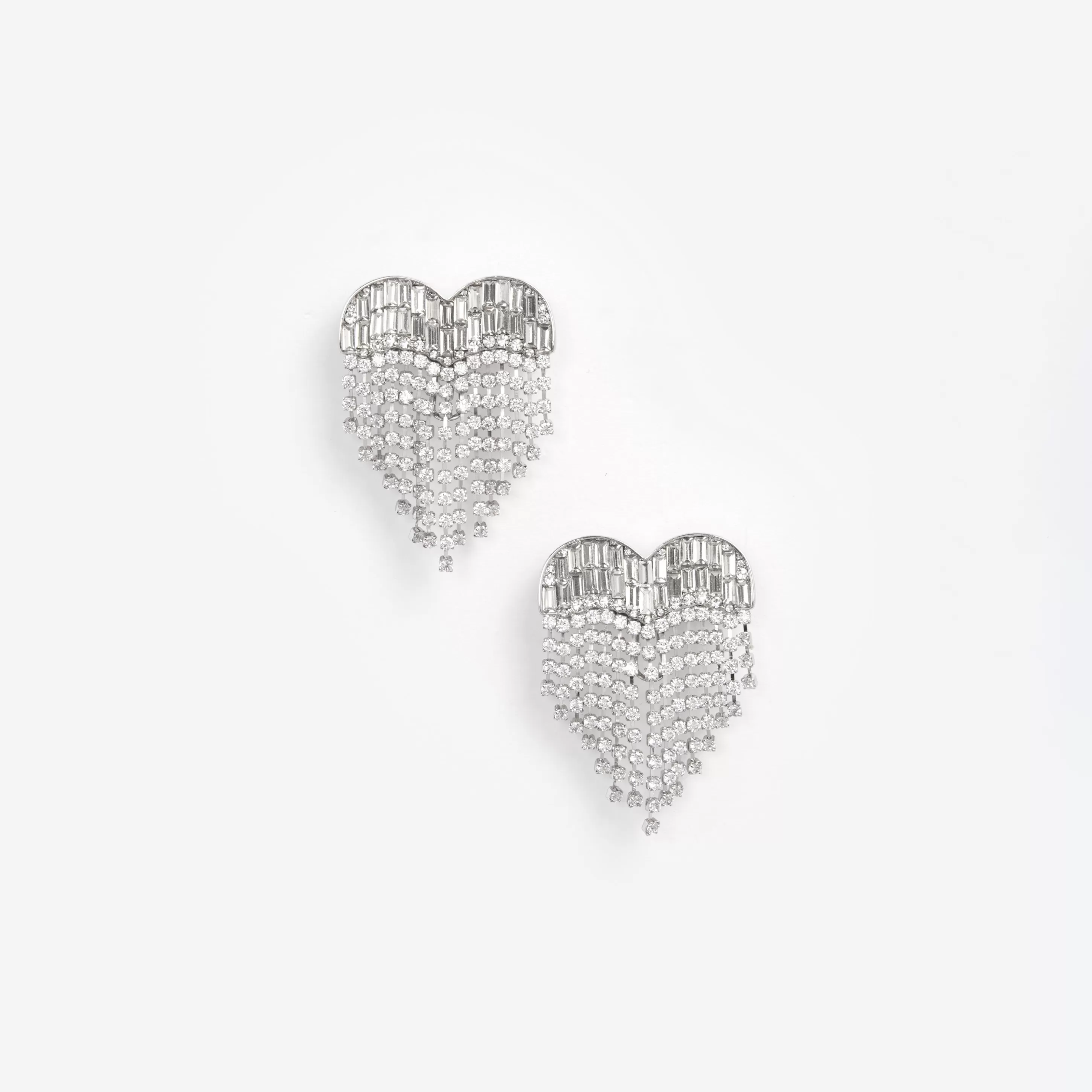 Flash Sale Heart Earrings Bridal Accessories | Jewellery