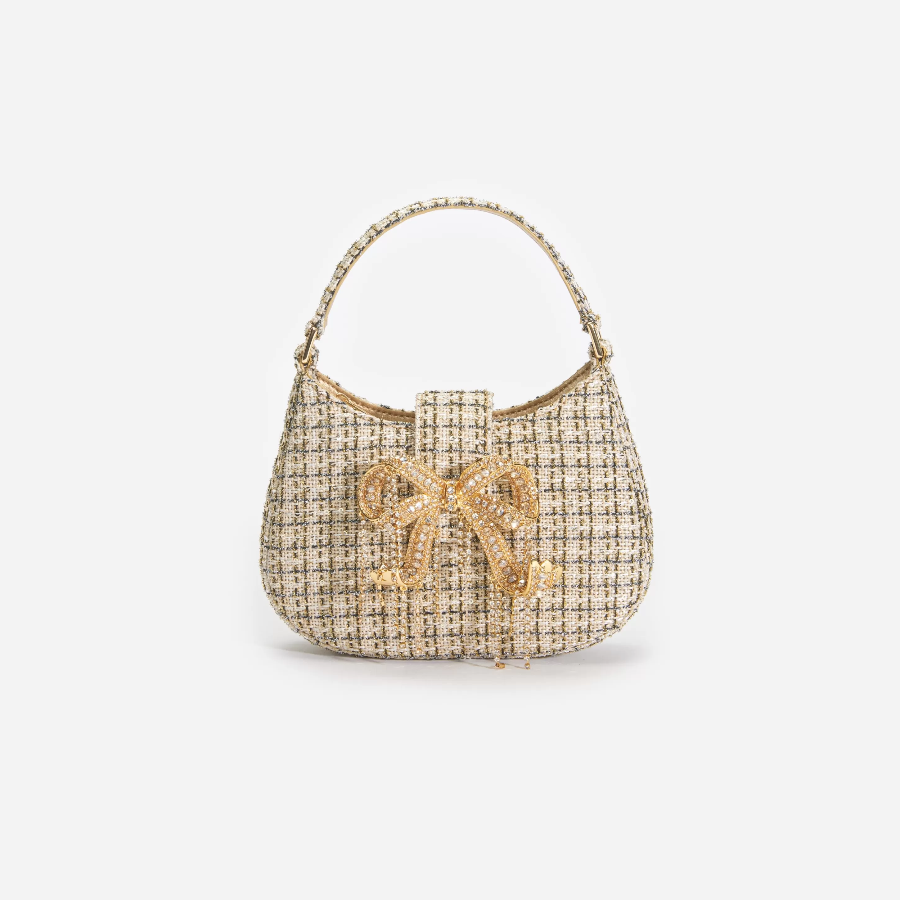 Clearance Boucle Crescent Bag Handbags