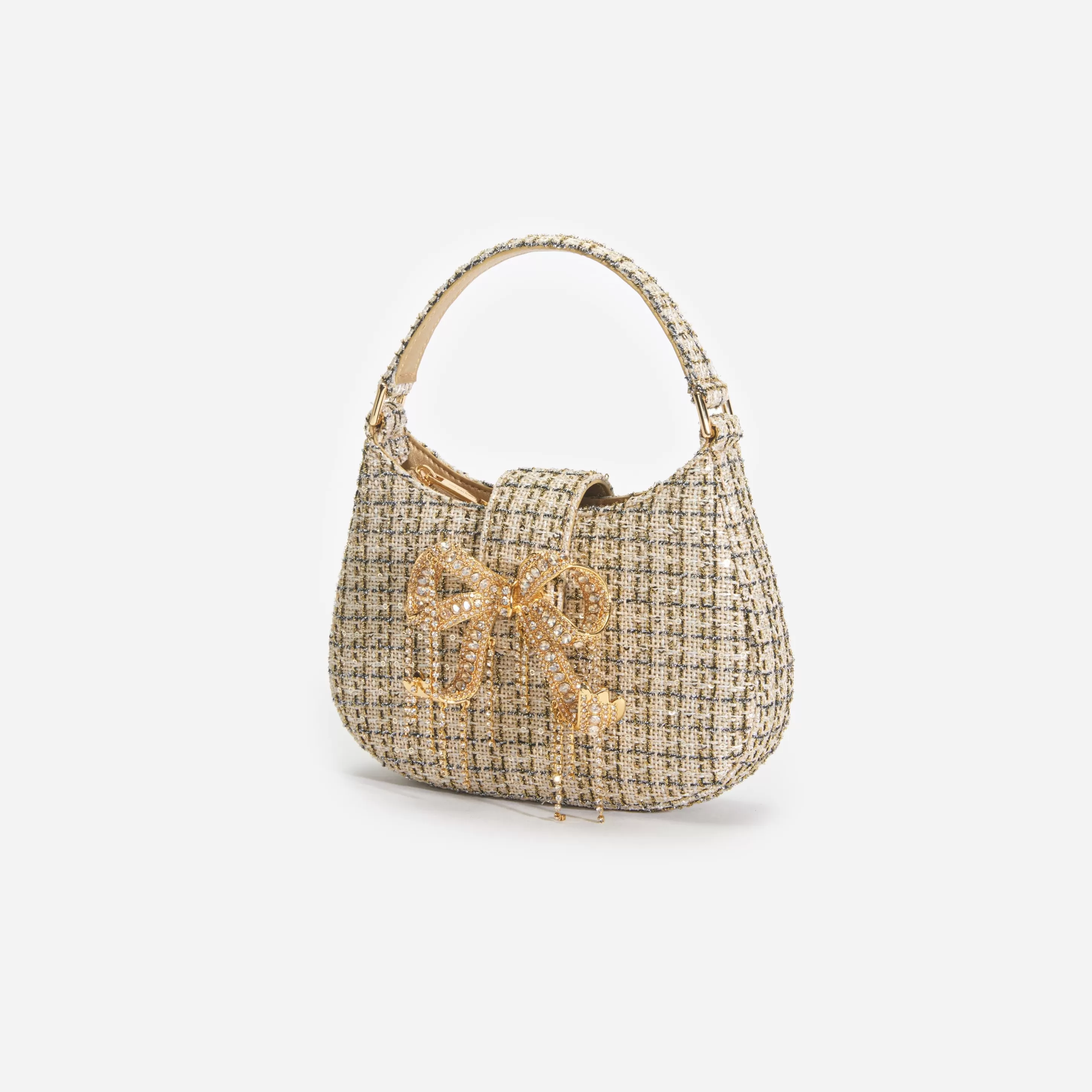 Clearance Boucle Crescent Bag Handbags