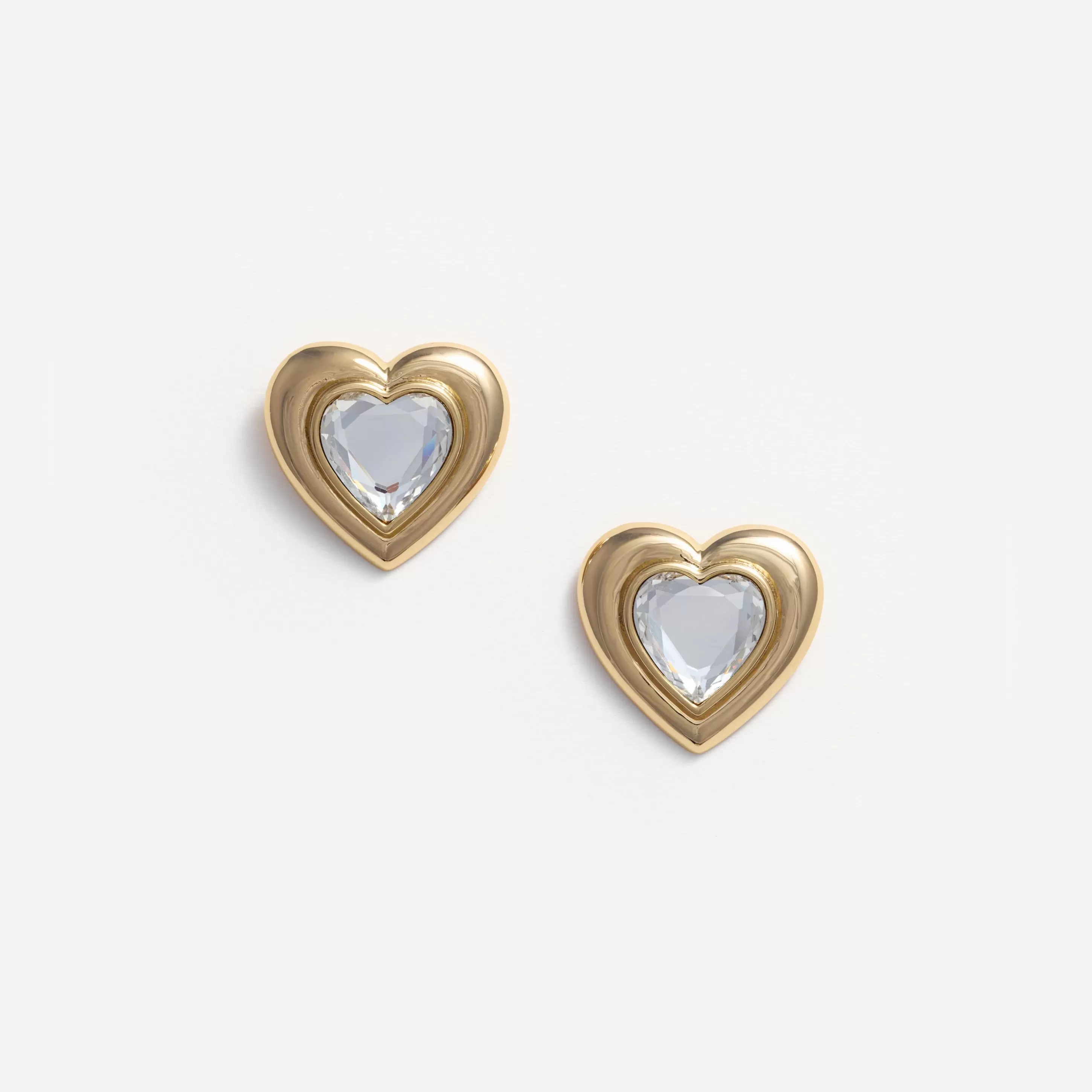 Discount Crystal Heart Earrings Jewellery