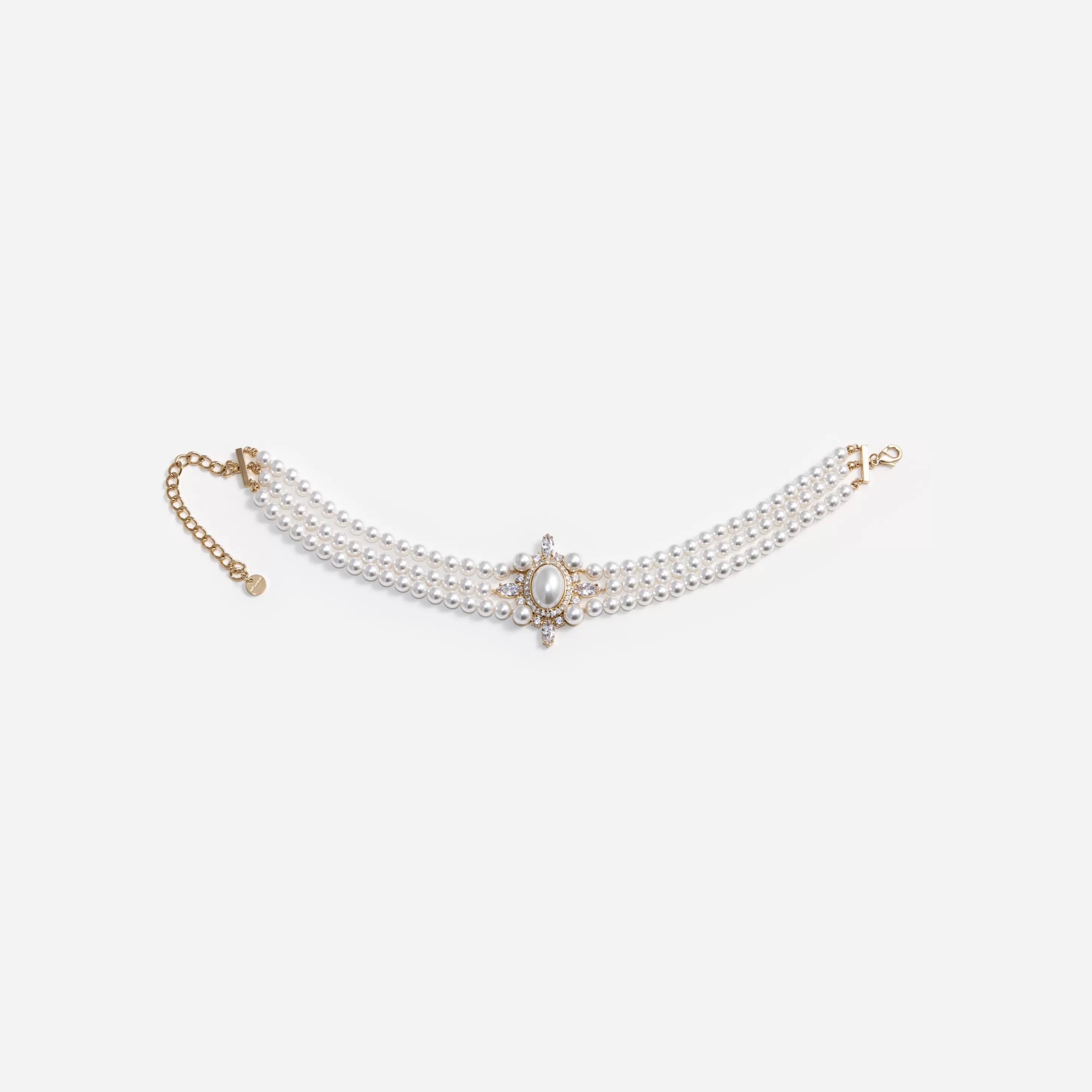 Fashion Pearl Choker Jewellery