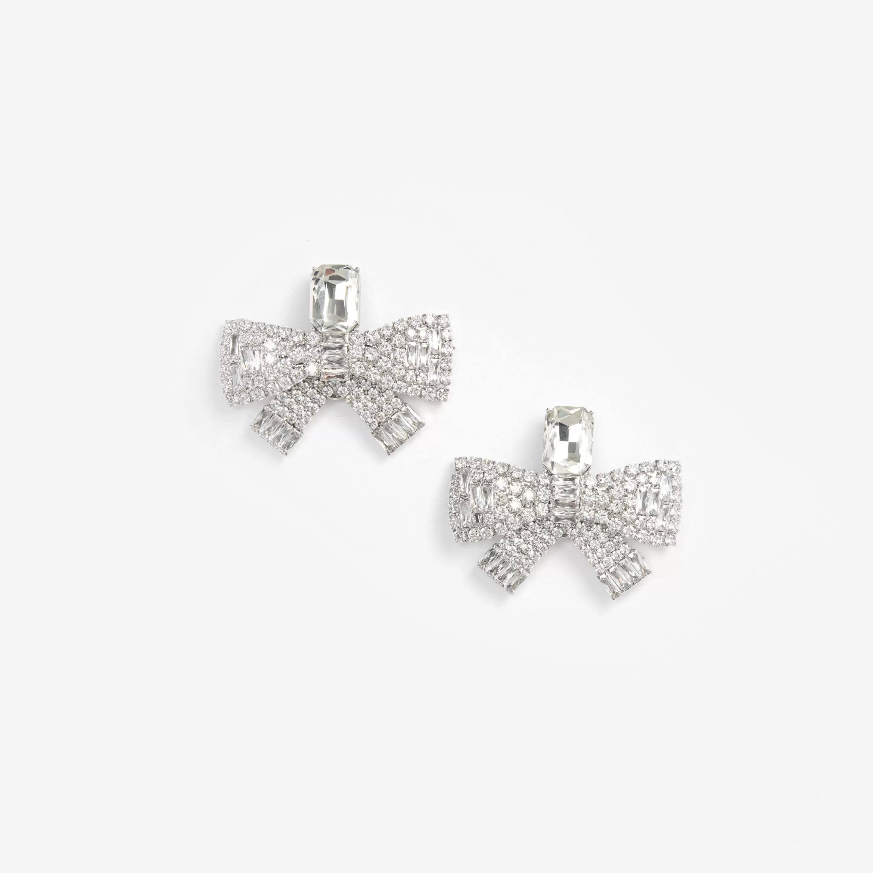 Hot Crystal Bow Earrings Jewellery