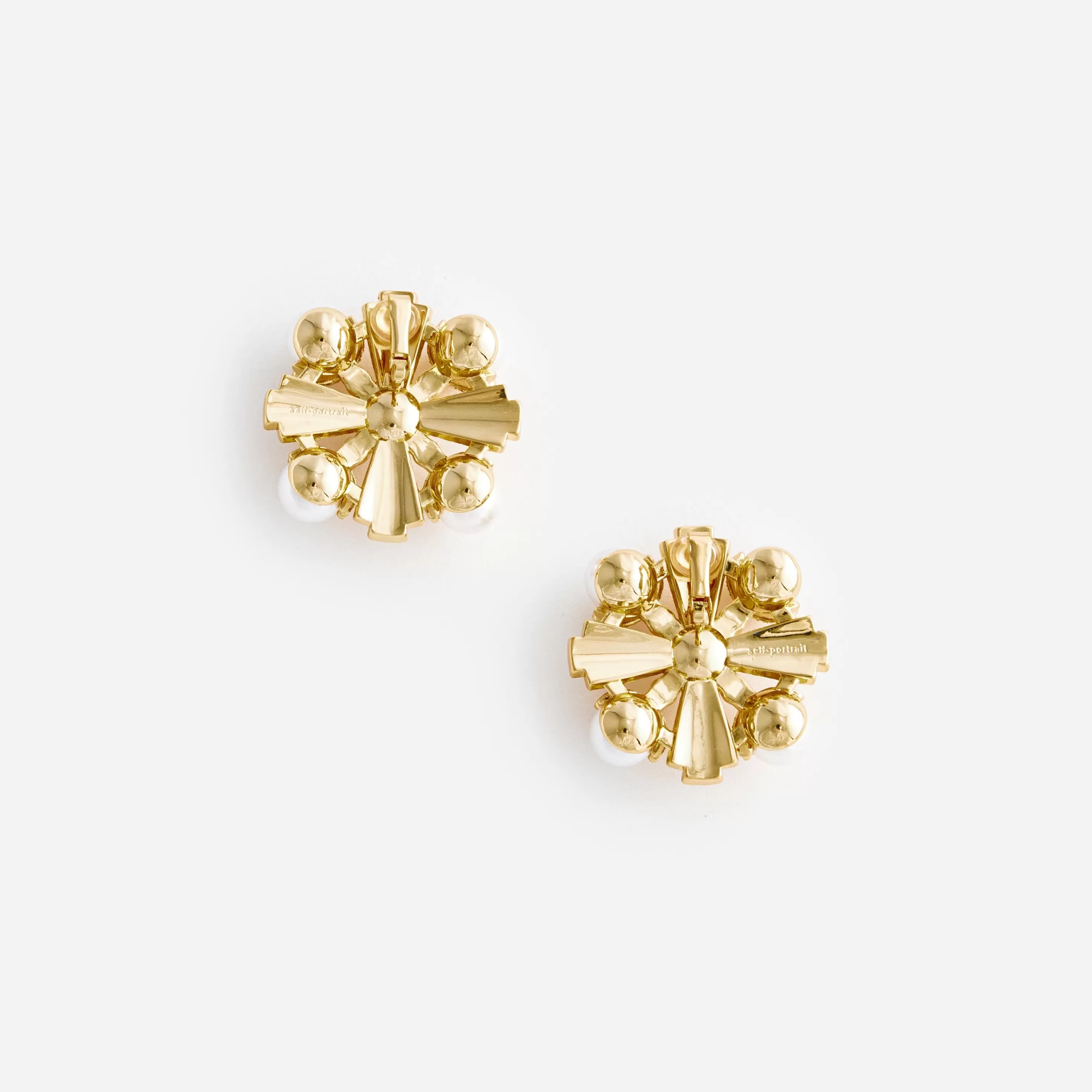 Store Gold Encrusted Earrings Jewellery