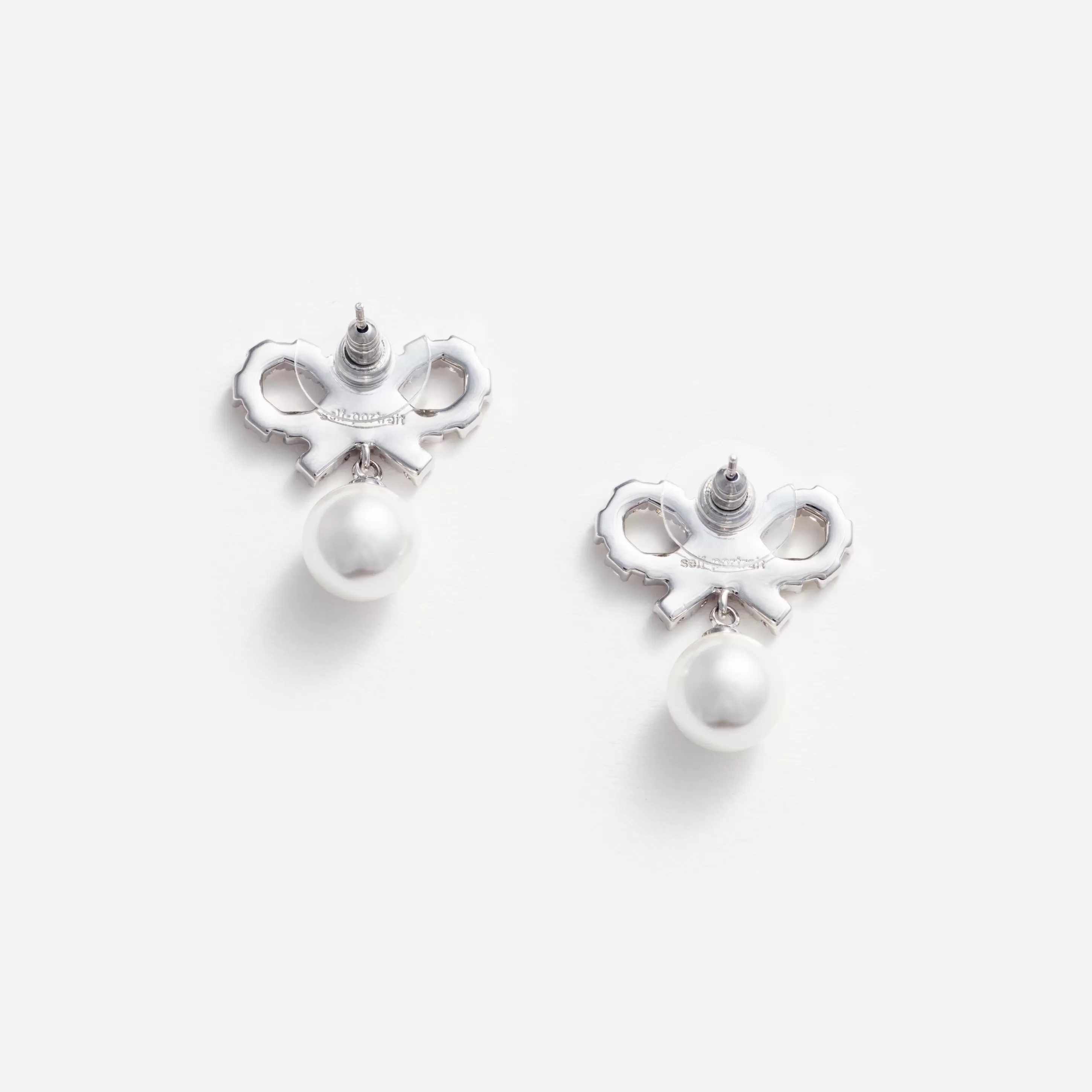 Fashion Bow Pearl Earrings Jewellery | Wedding Guest