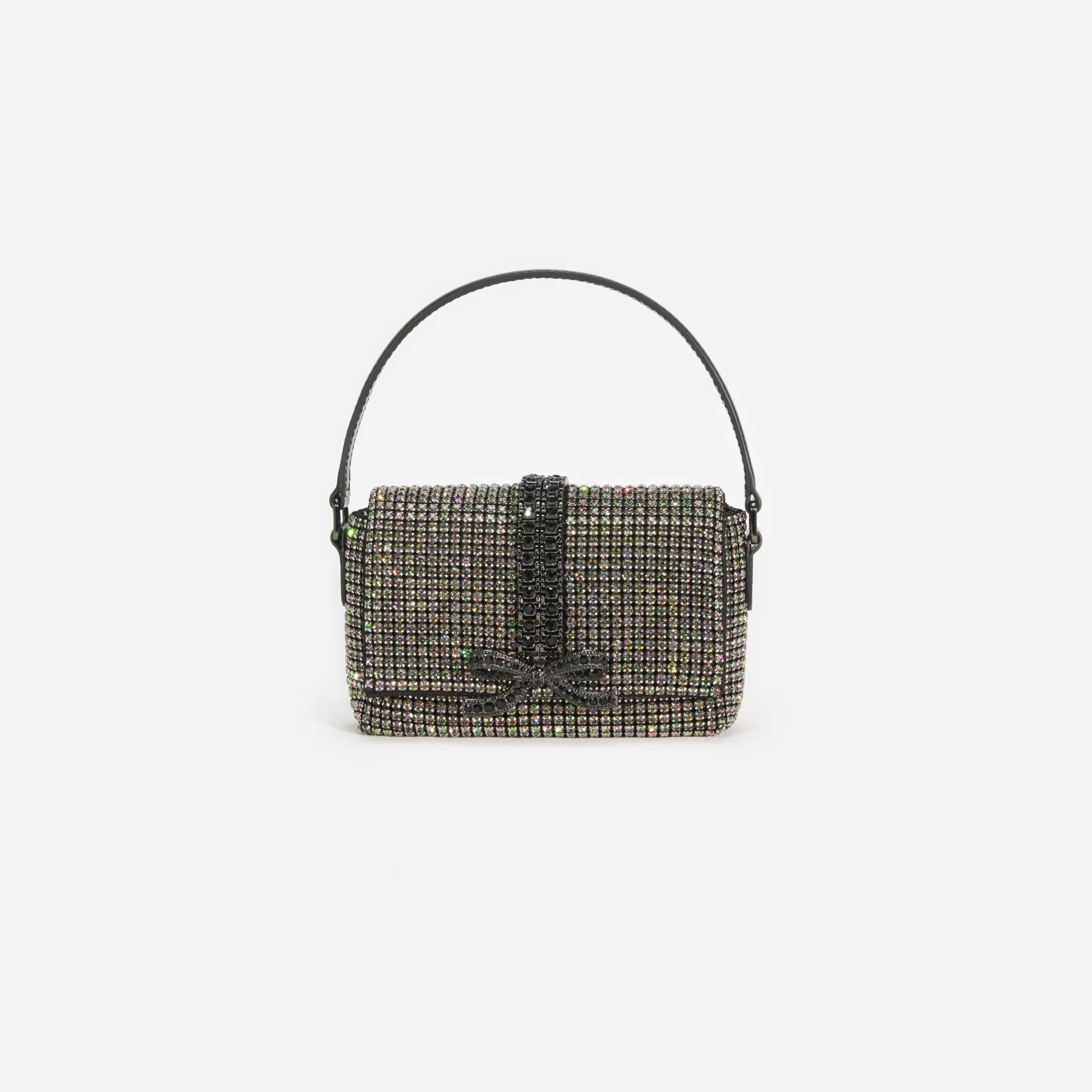 Outlet Rhinestone Chainmail Micro Bag Handbags