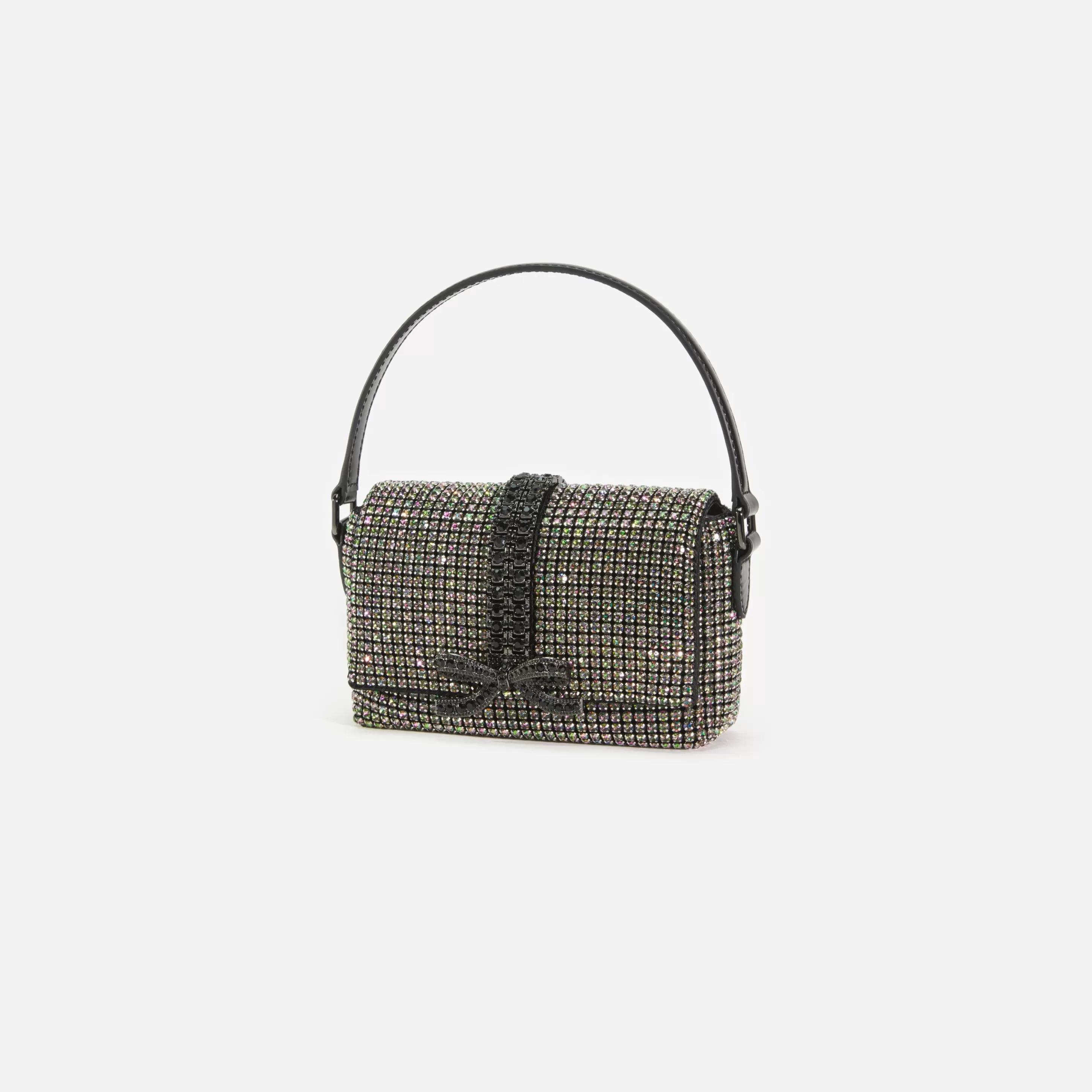 Outlet Rhinestone Chainmail Micro Bag Handbags