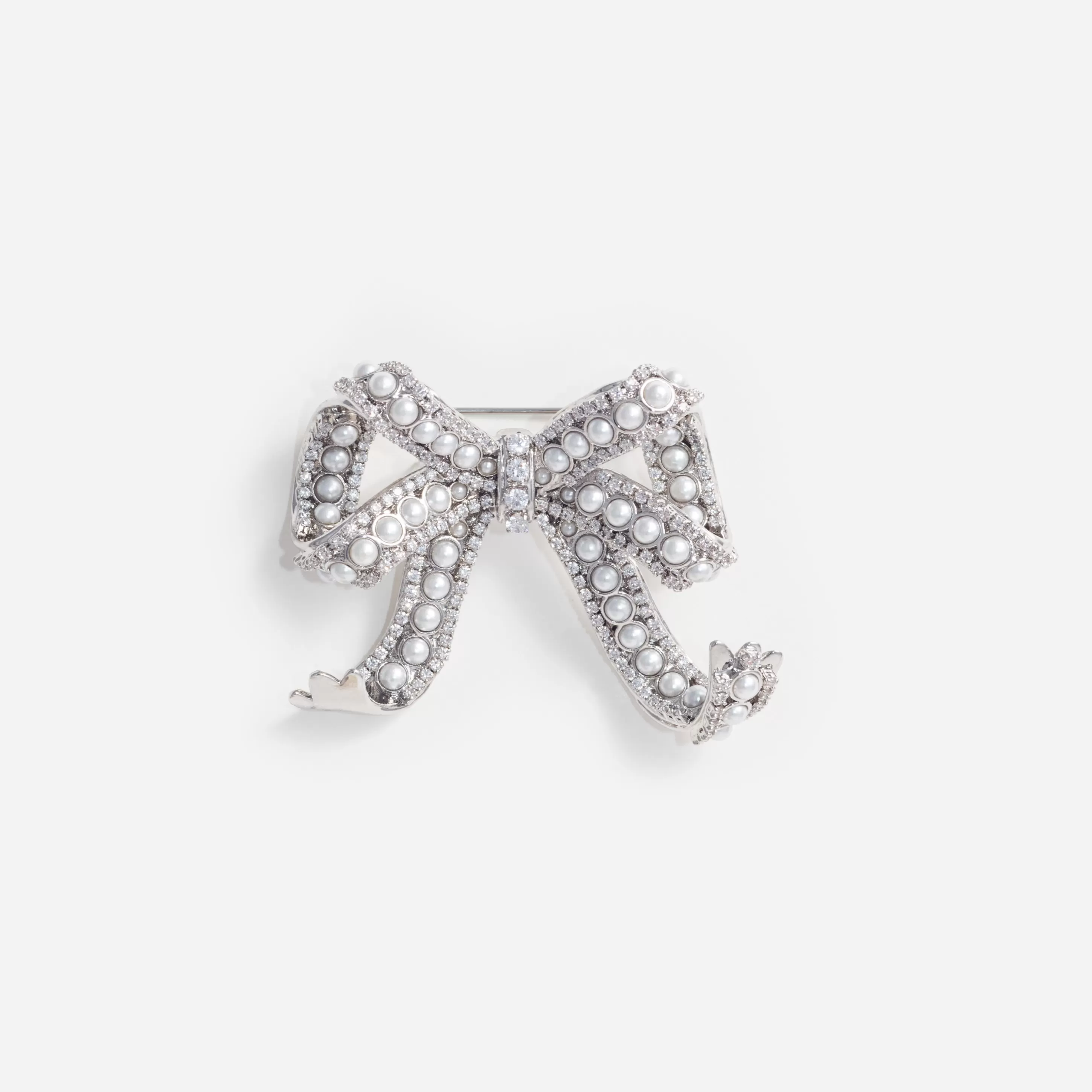 Cheap Crystal Bow Brooch Jewellery