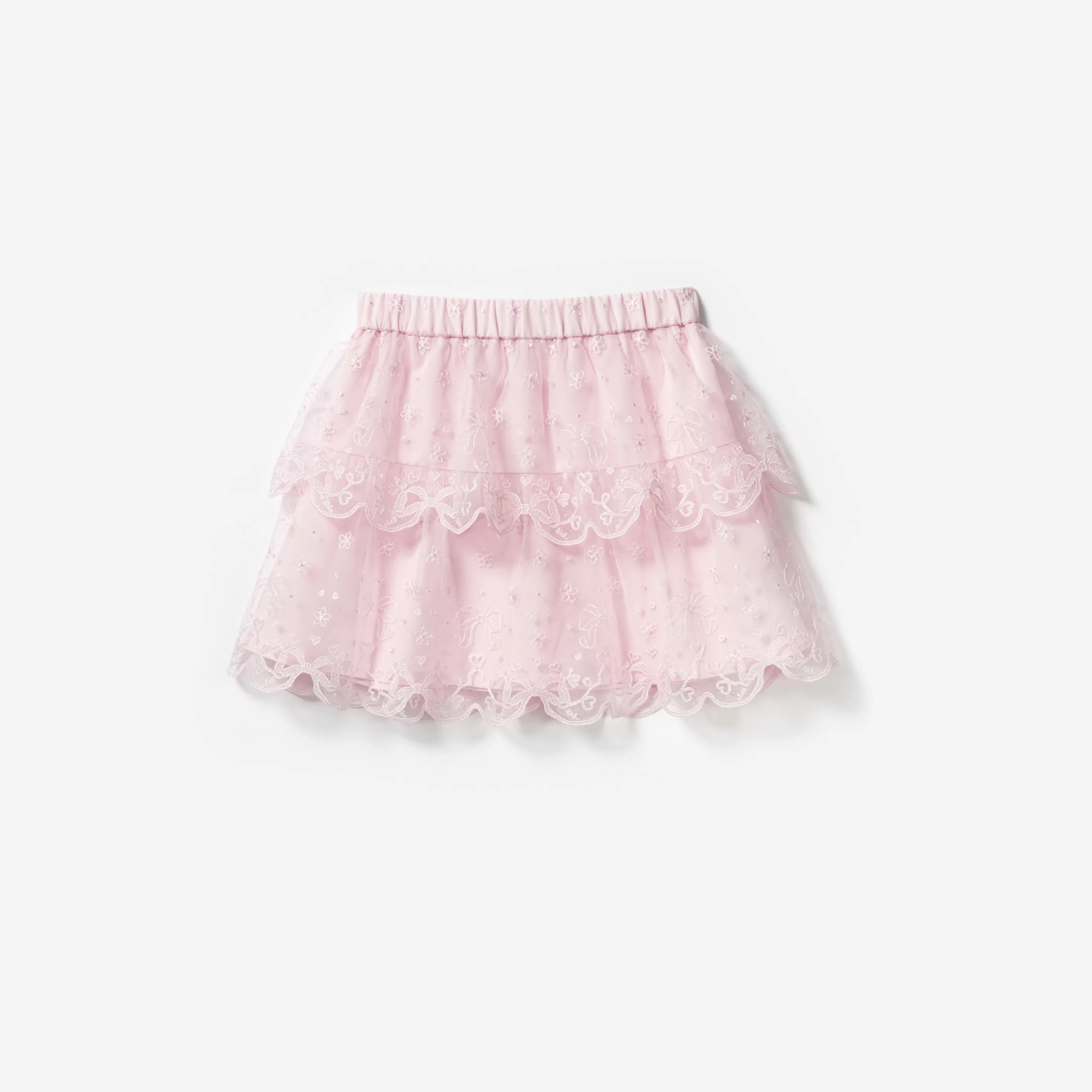 Clearance Bow Mesh Mini Skirt Kids Kids