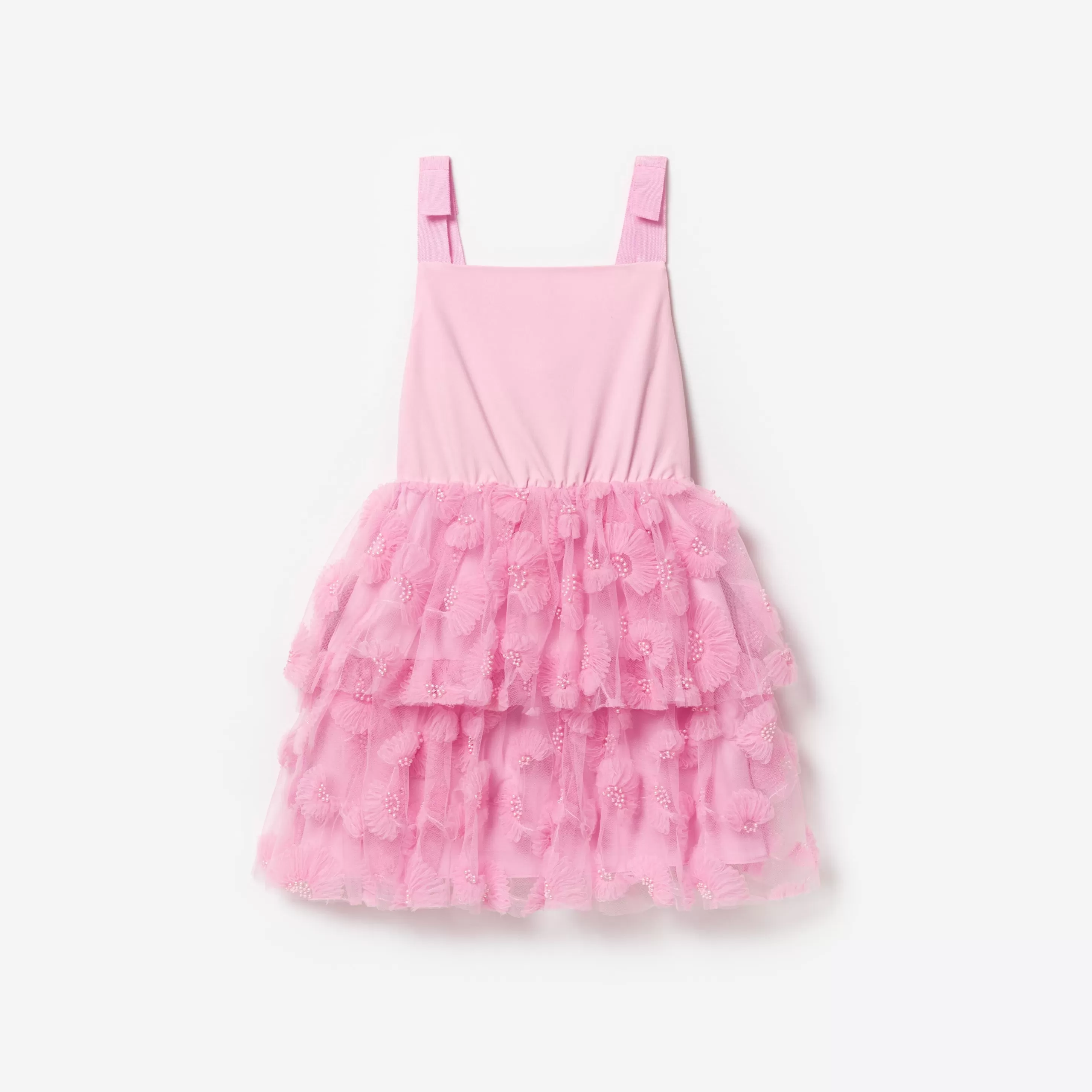 Shop Jersey And Tulle Dress Kids Flower Girl | Kids