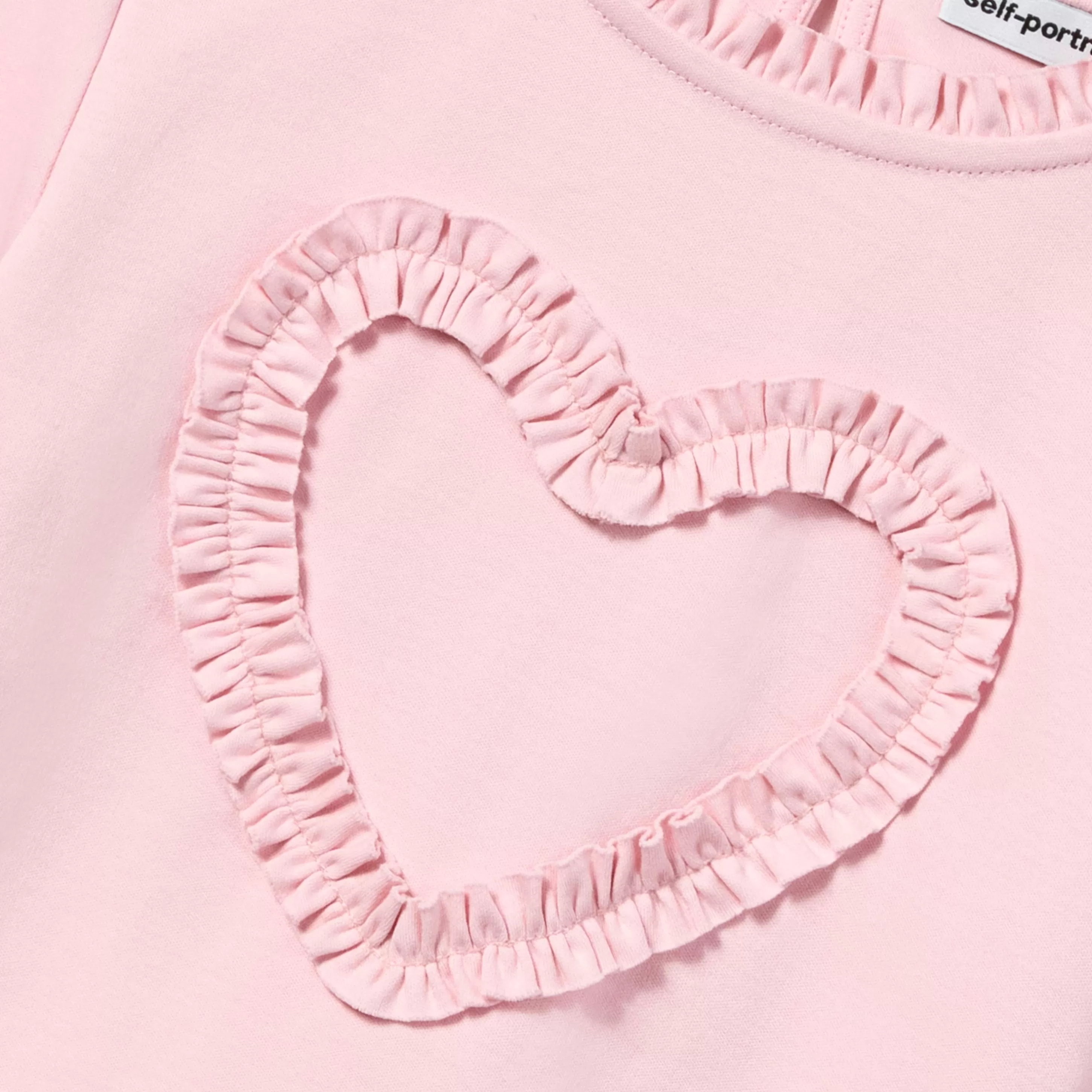 New Jersey Ruffle Heart Top Kids Kids