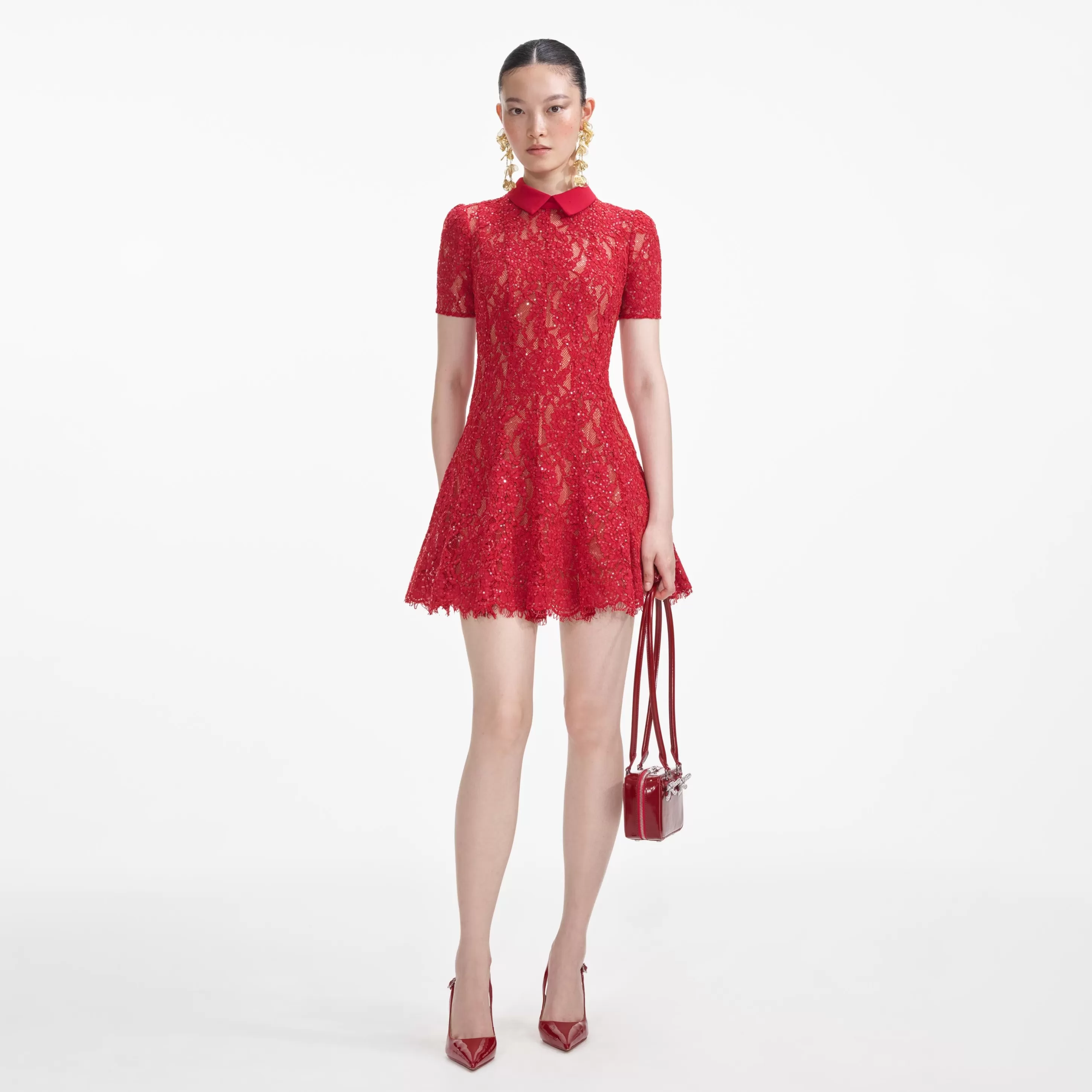 New Sequin Lace Mini Dress Dresses | Exclusives