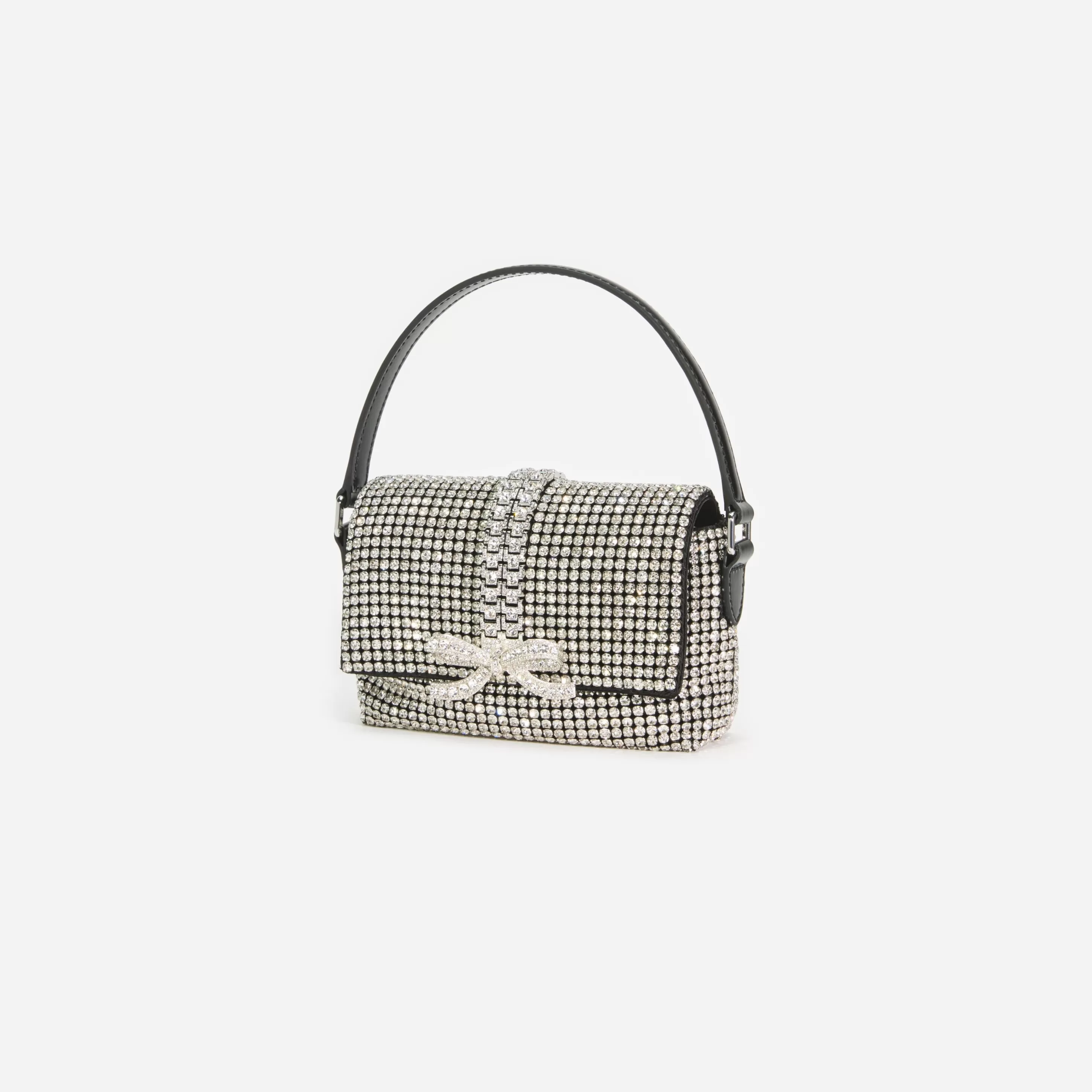 Clearance Rhinestone Chainmail Micro Bag Handbags