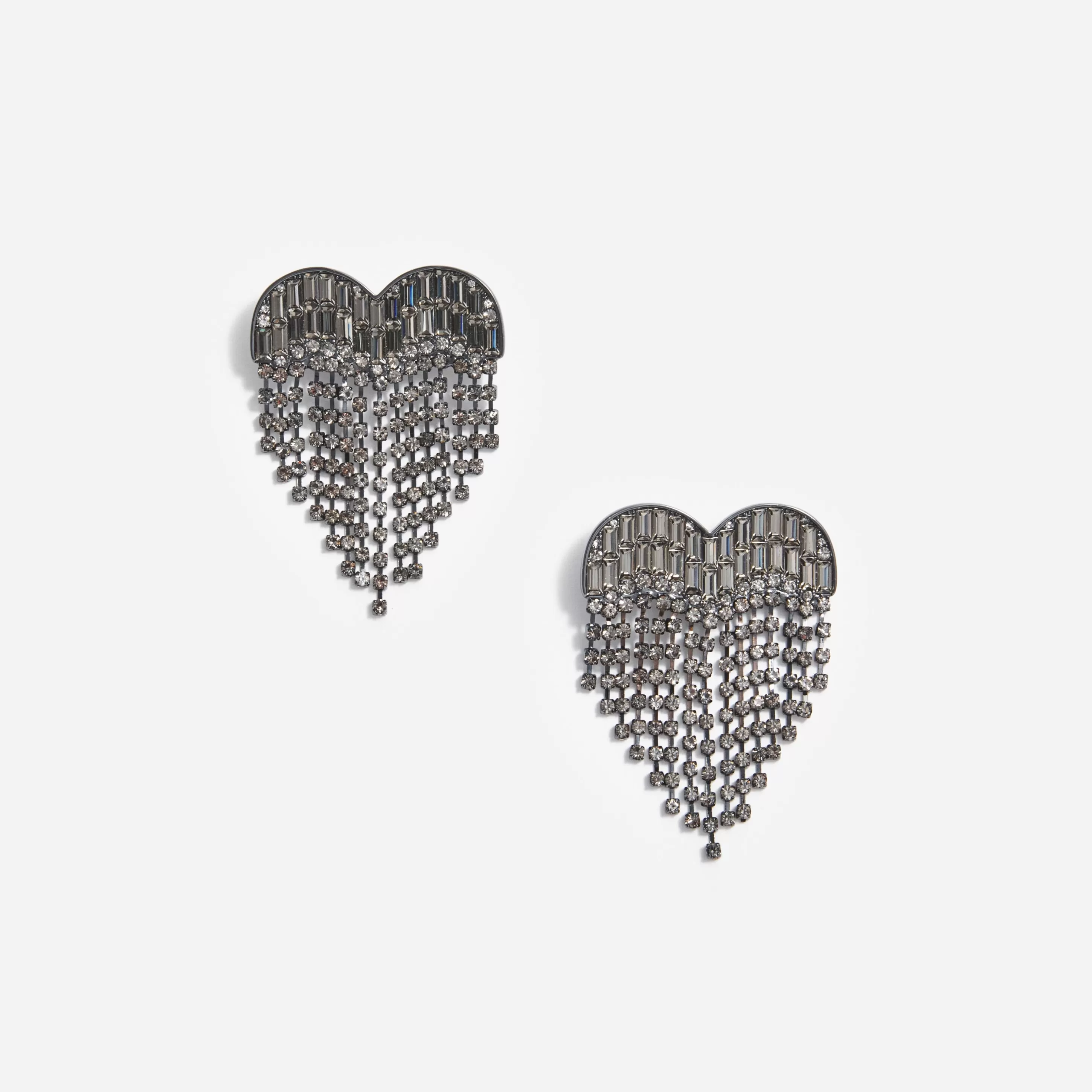 Store Crystal Heart Earrings Jewellery