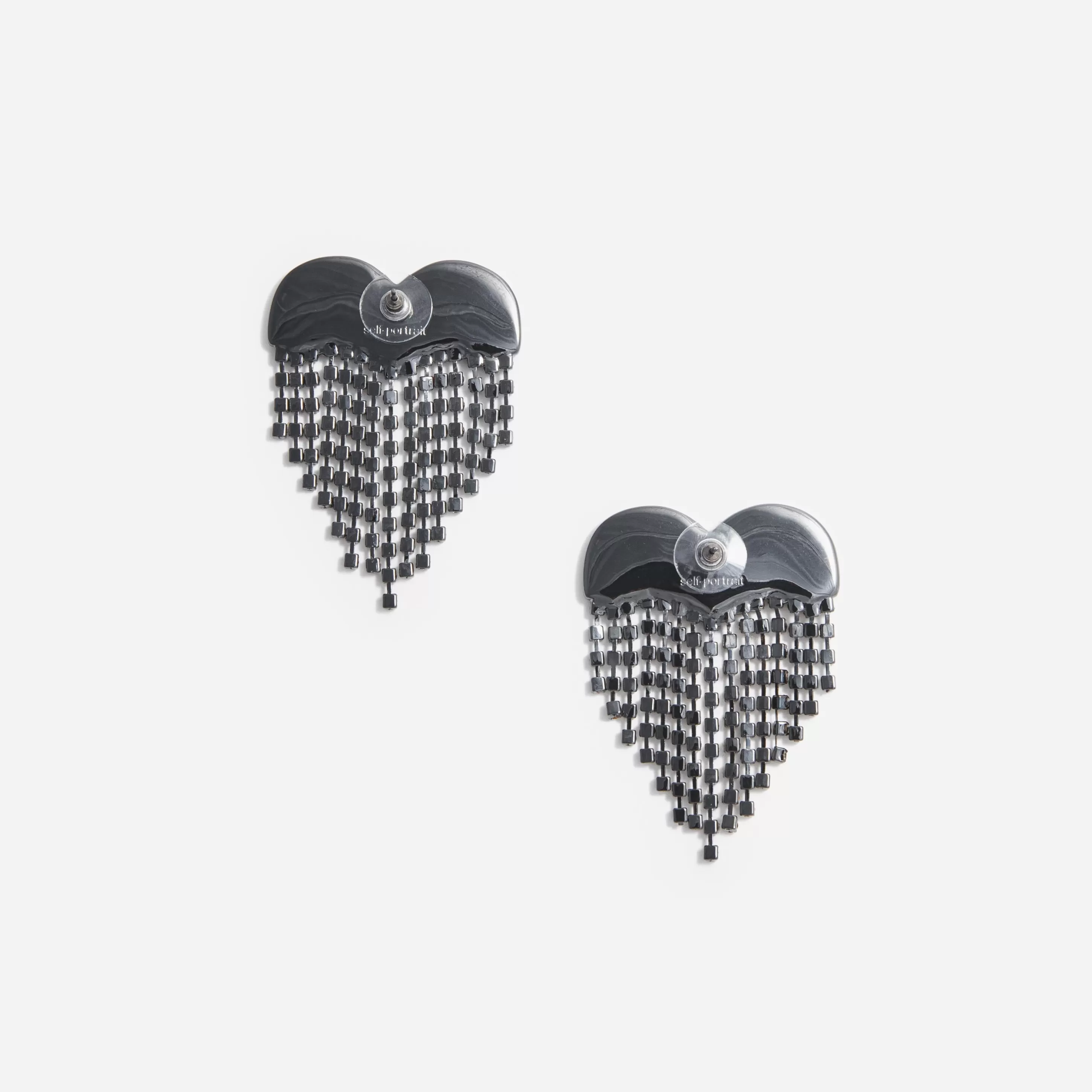 Store Crystal Heart Earrings Jewellery