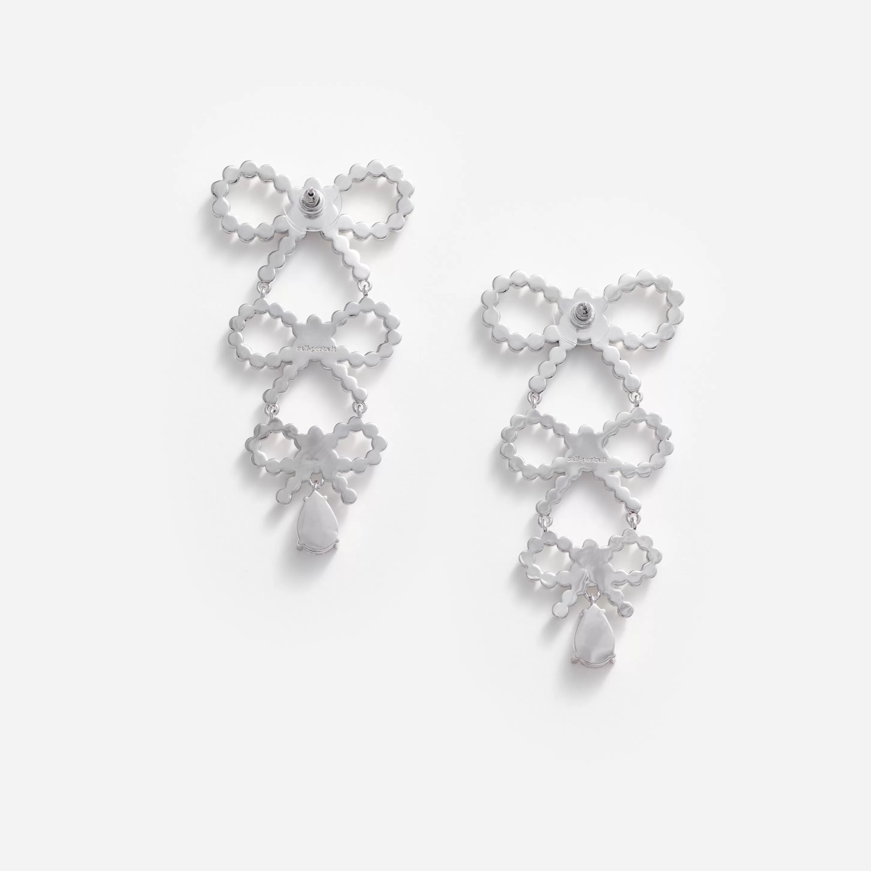 Fashion Pearl Bow Earrings Jewellery | Bridal